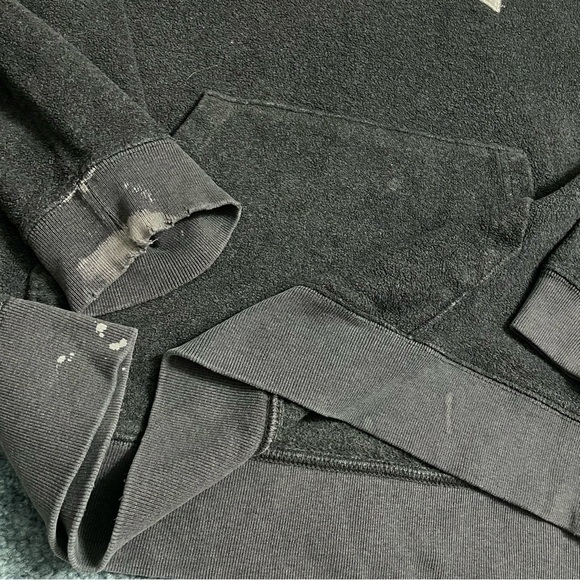 Vintage Gap Fleece Hoodie (distressed) - Picture 6 of 6